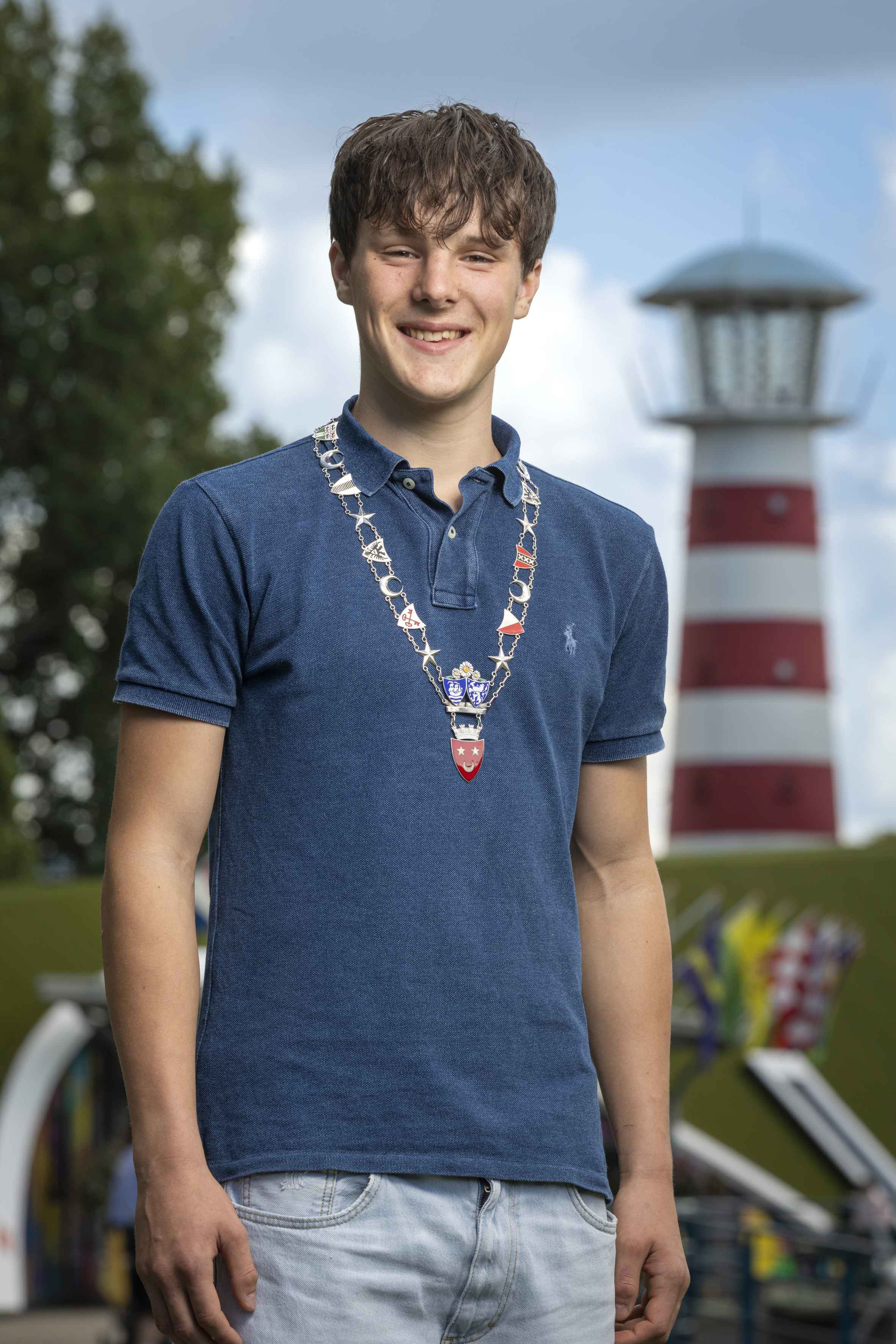 Micha is burgemeester van Madurodam